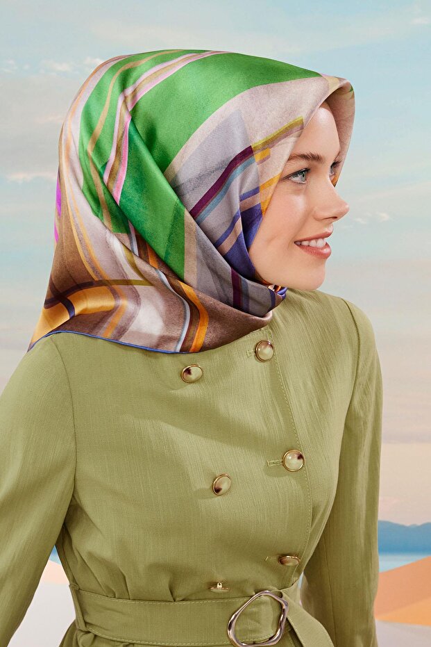 وشاح حريري - 9147D-37 - سورة