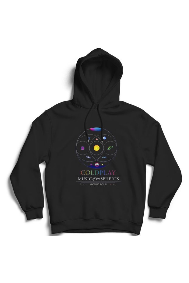 Coldplay, World Tour, Rock Metal Music Band Hooded Sweater Hoodie