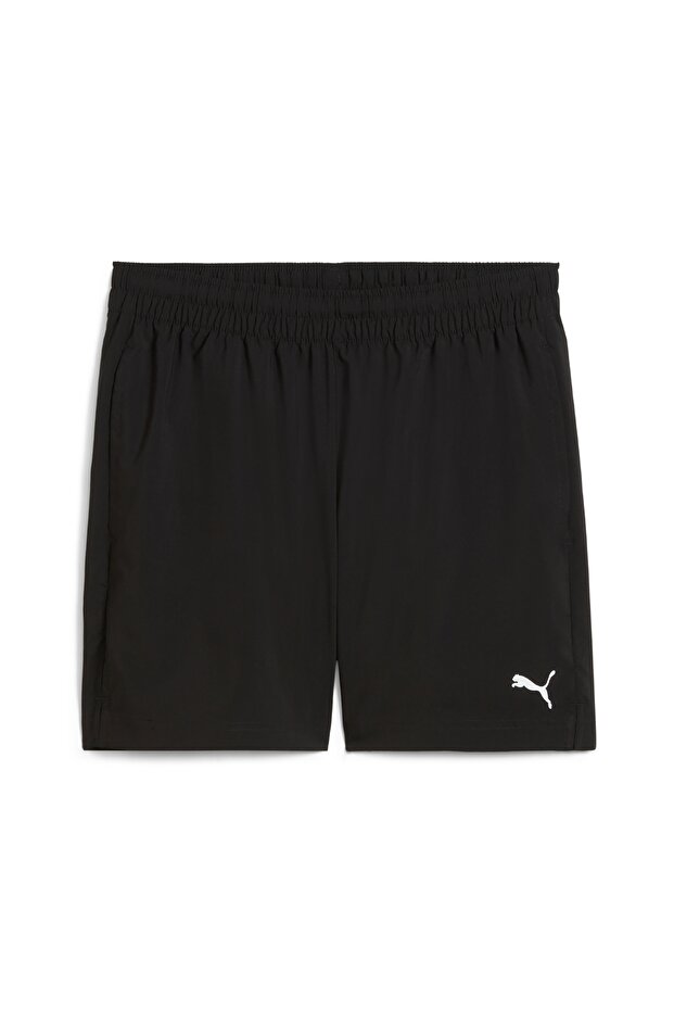 52591101 M TAD ESSENTIALS 5 Woven Açık Siyah Lastikli Bel Regular Fit Erkek Şort - 6