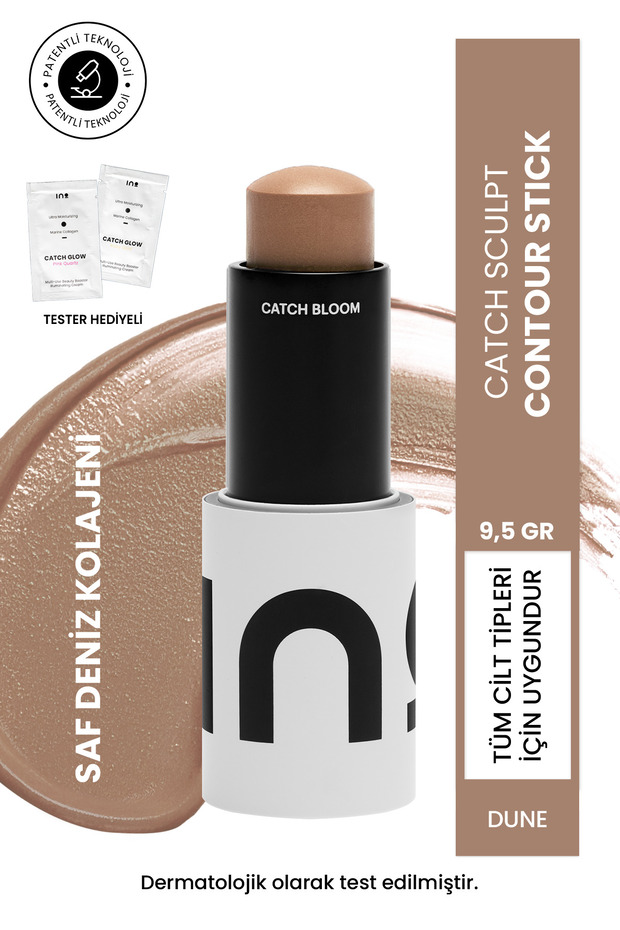 Dune Contour Stick - Yüz Boyutlandırıcı 9,5Gr Kremsi Dokulu ve Kolay Uygulanabilir - 1