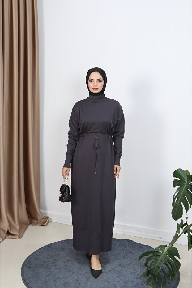 Berfin Lace Belted Venesia Dress