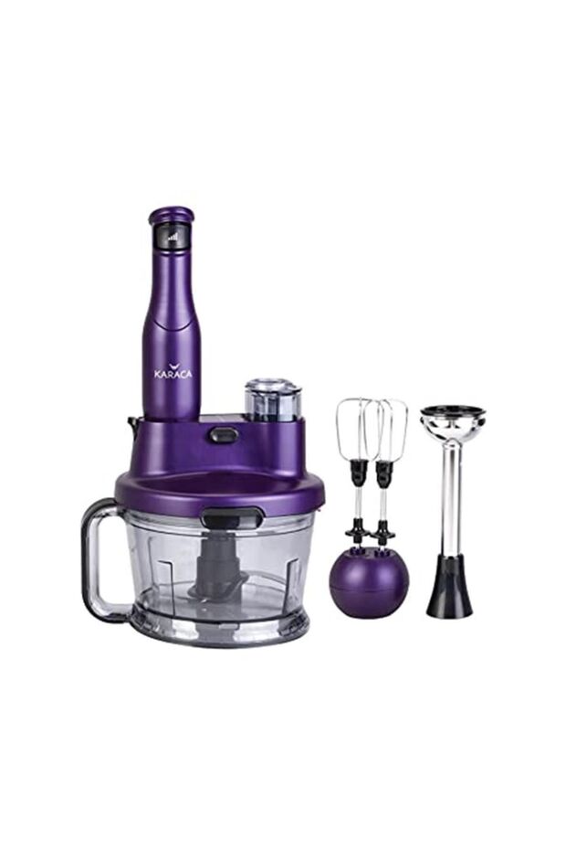 Flamingo Brand - Purple Trigger Food Processor - 1