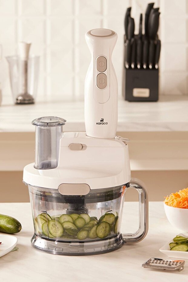 Pro-multimax Mutfak Robotu/Blender Seti Iconic Beige 2000 W - 1