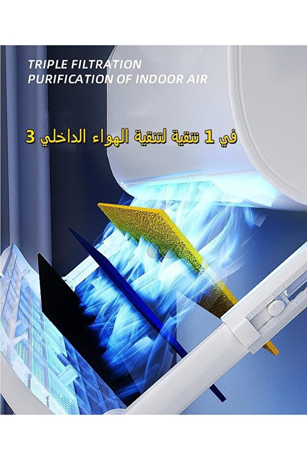 Split AC adjustable flow Deflector， Air Conditioner Deflector Air Wing Preventing AC from Blowing - 5