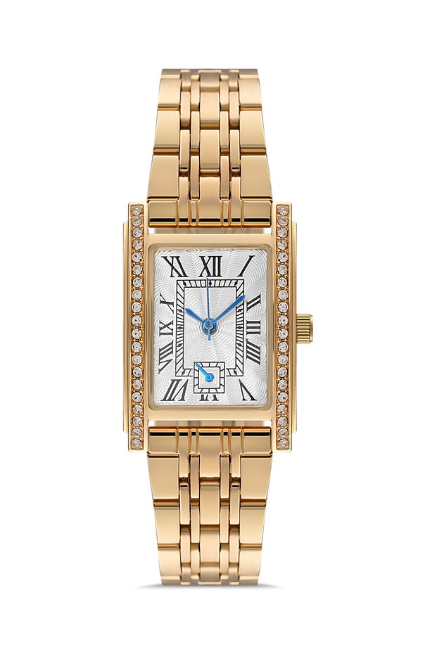 Stoned Steel Women's Minimal Wrist Watch Tctsb000701S0236