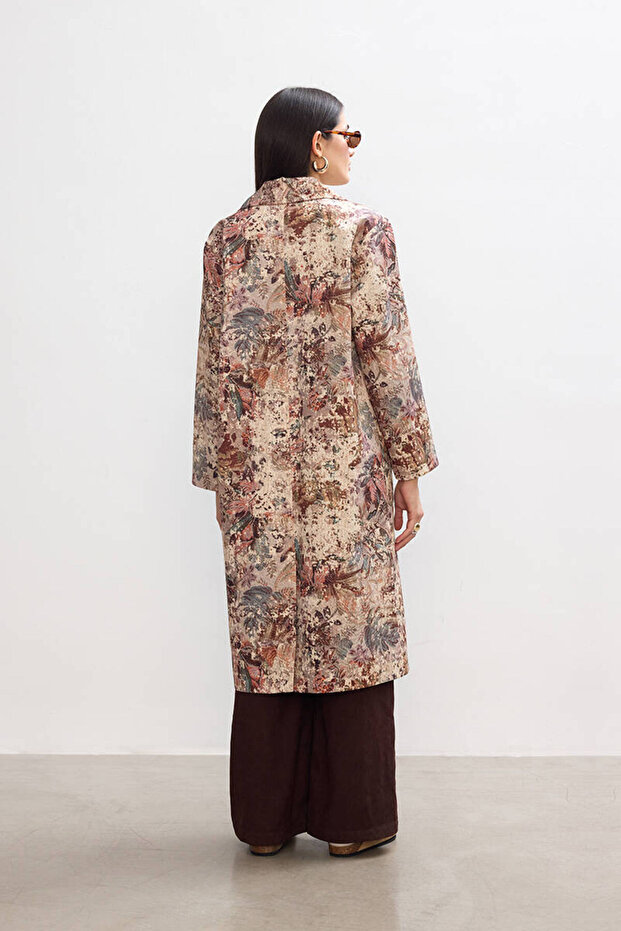 DESENLİ TRENÇKOT - 6