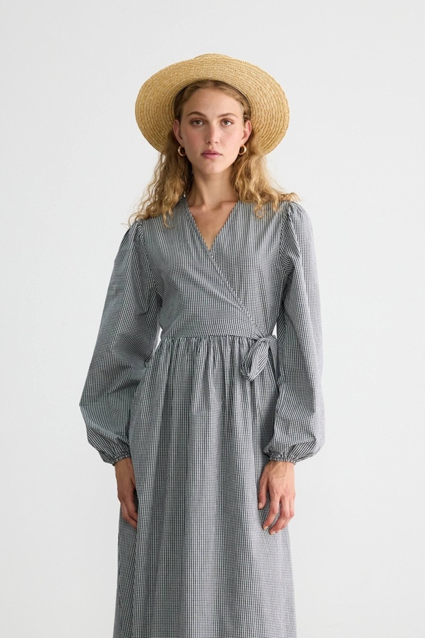 SİYAH PÖTİKARE ELBİSE - 6