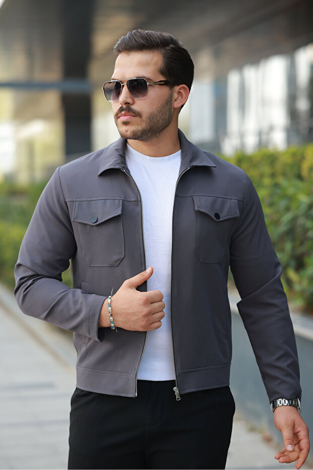 Old Money, Mevsimlik, Basic Oversize, Astarlı Ceket - 1