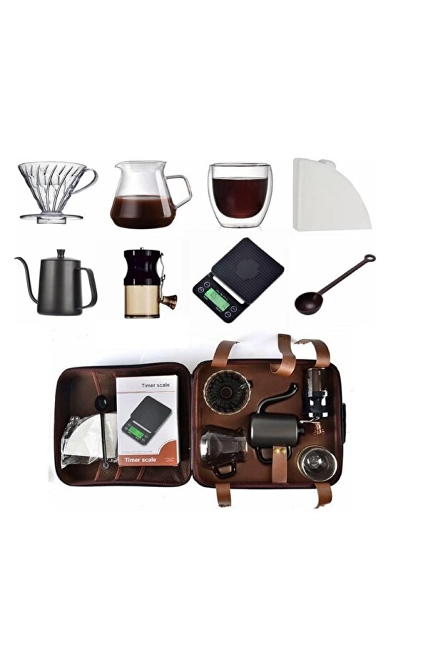 Coffee Maker Set - Black - 4