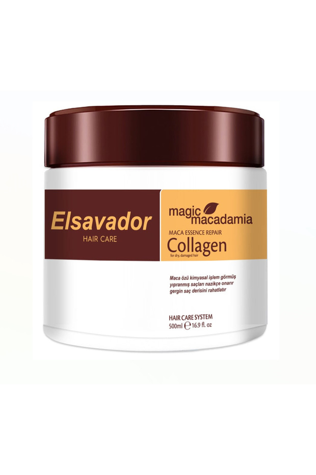 Argan Oil Keratin Collagen Nourishing Moisturizing Hair Care Mask Containing Natural Oils