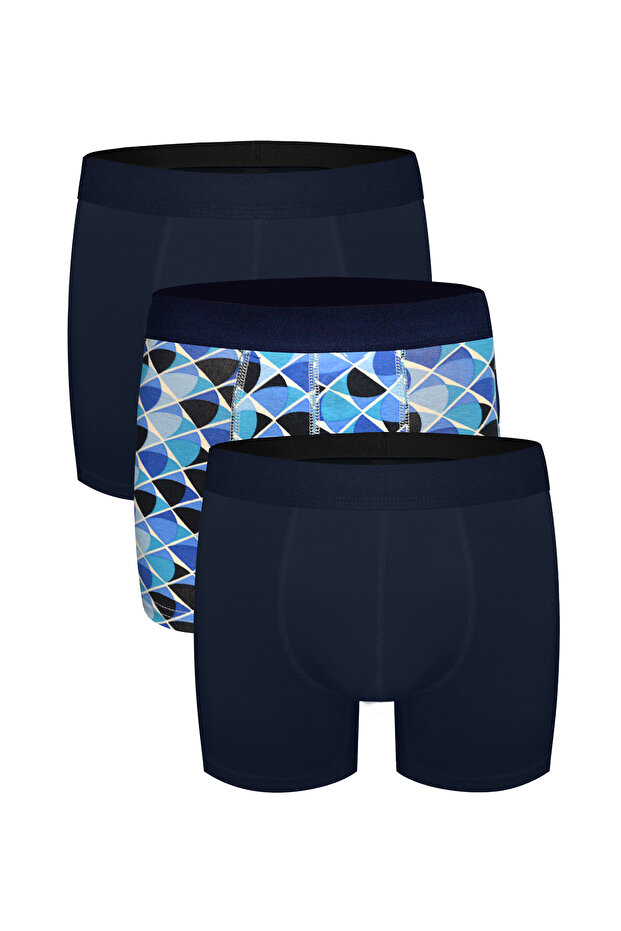Erkek 3'lü Boxer DZNC4 - 1