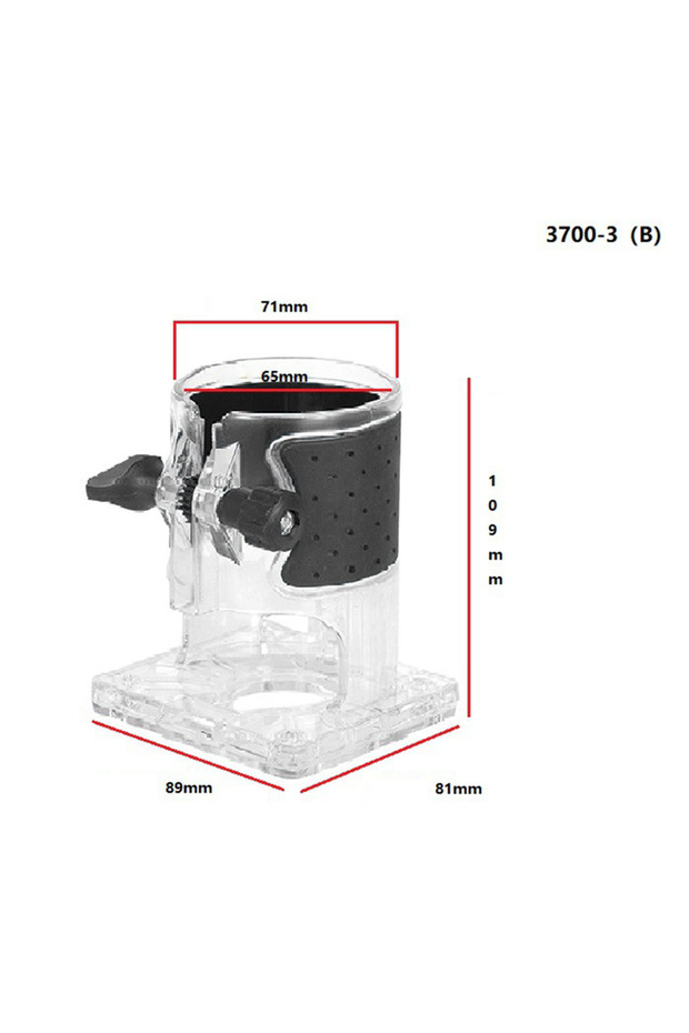 3700 3B Wooden Router Base Trimming Milling Machine Base Electric Trimmer Machine Base For TUPIA MAK