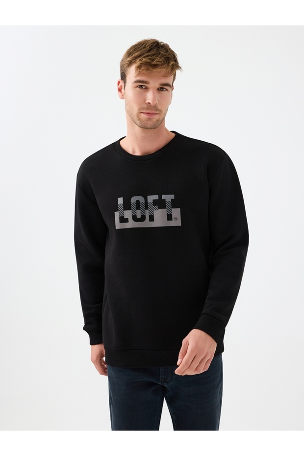 Regular Fit Erkek Sweatshirt - 1