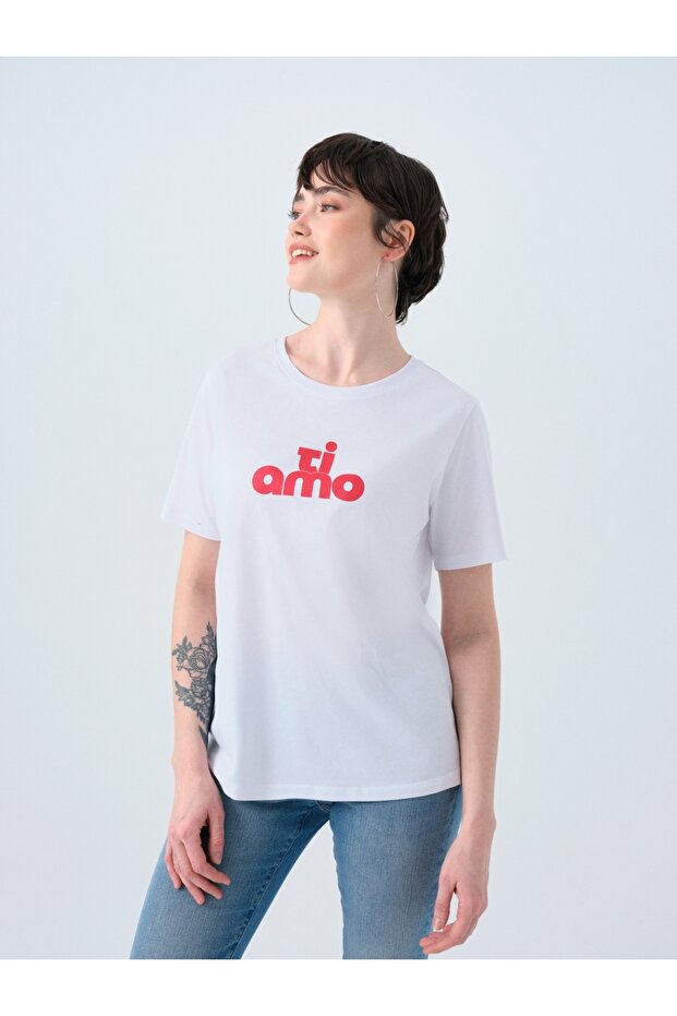 Regular Fit Kadın Tshirt K.kol - 1