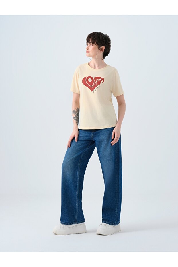 Regular Fit Kadın Tshirt K.kol - 2