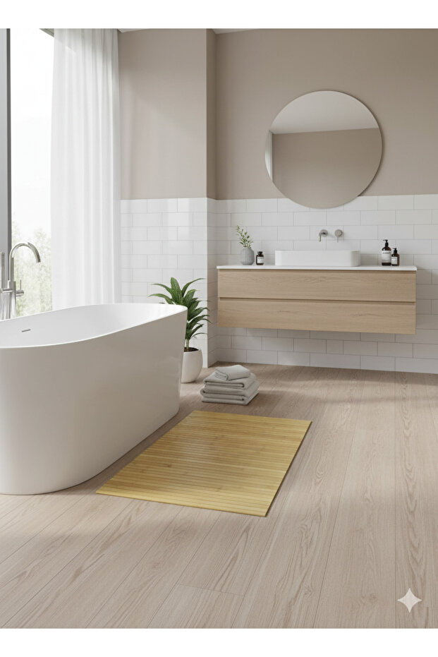 Natural Non-Slip Bath Mat