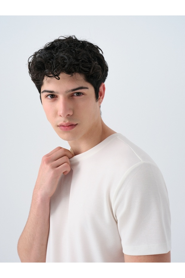 Regular Fit Erkek Tshirt K.kol - 4