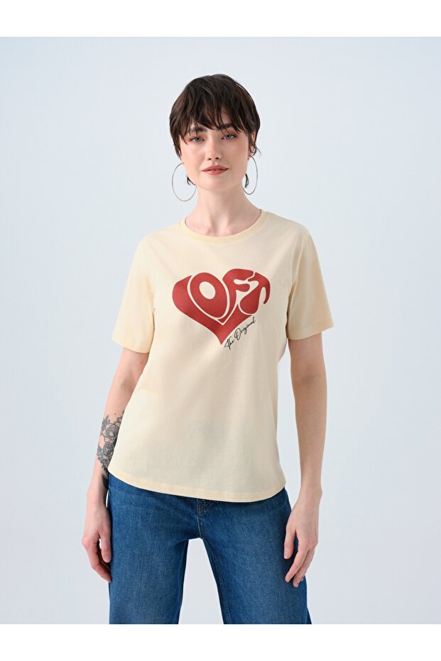 Regular Fit Kadın Tshirt K.kol - 1