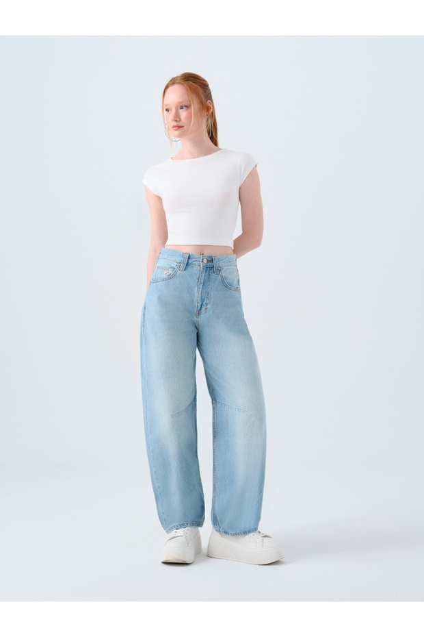 Baggy Baggy Fit Women's Trousers