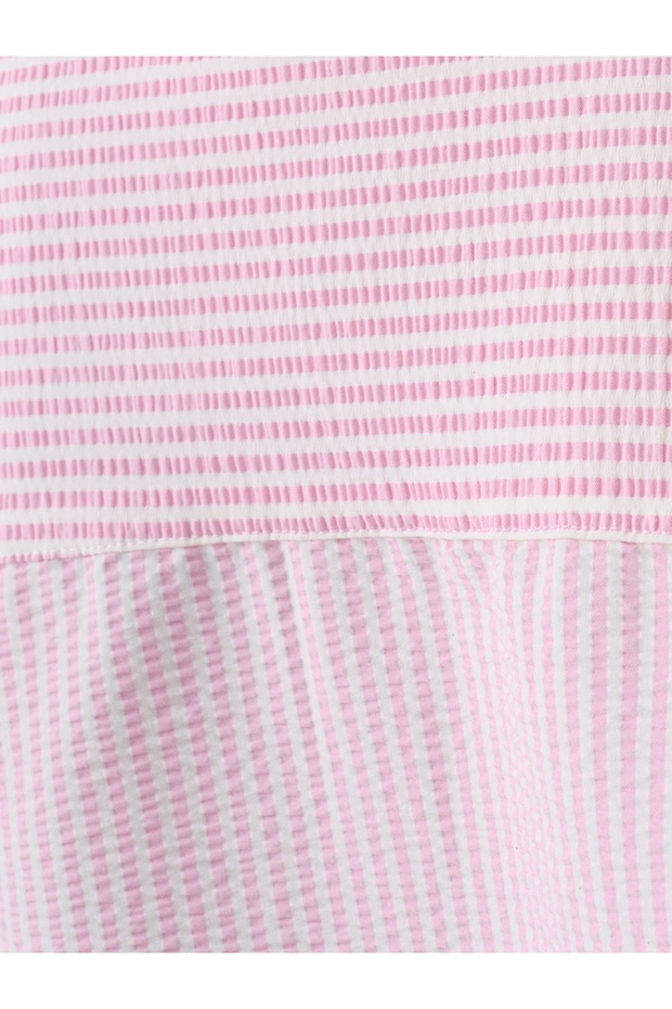 Regular Long Crop Kadın Gömlek U.kol - 6