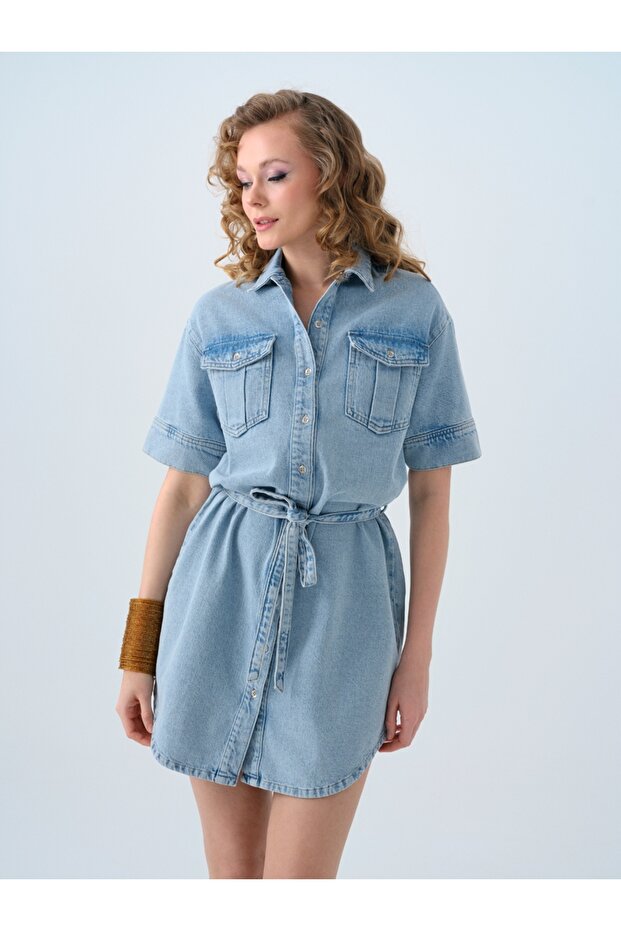 Regular Fit Kadın Elbise - 3