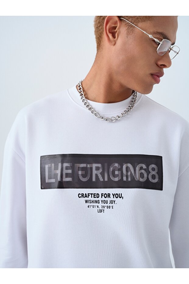 Relax Fit Erkek Sweatshirt - 4