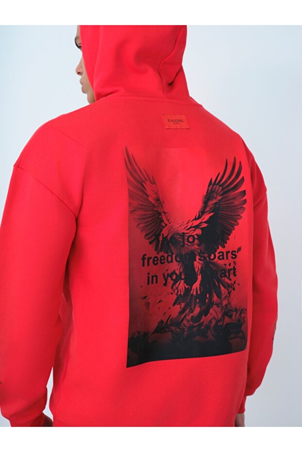 Oversize Erkek Sweatshirt - 6