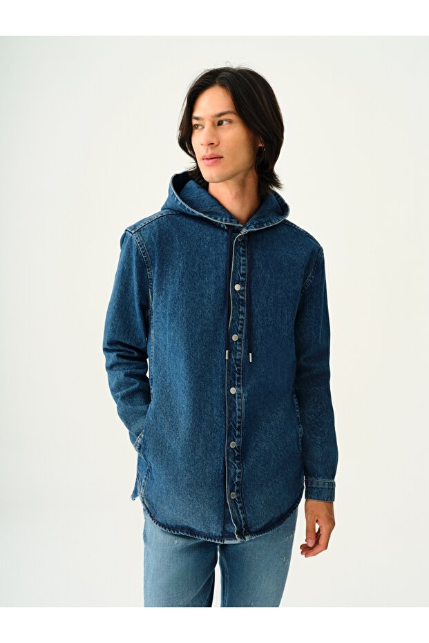 Oversize Fit Erkek Ceket - 1