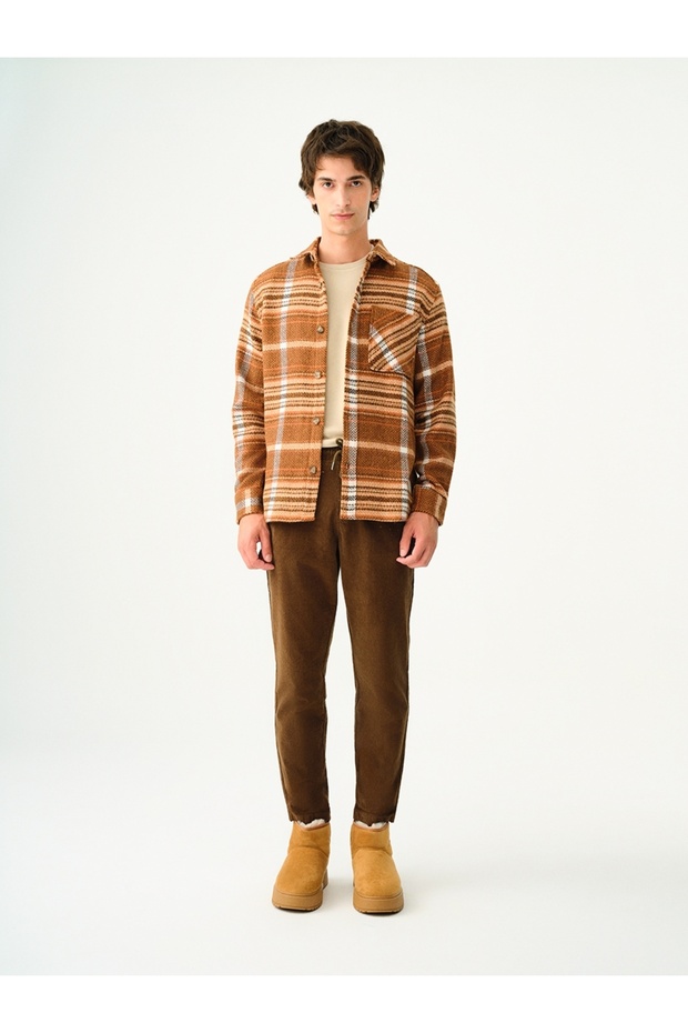 Regular Fit Erkek Gömlek U.kol - 3