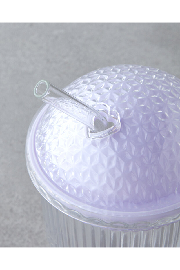 Gleam Cam Bardak 400 ml Lila - 3