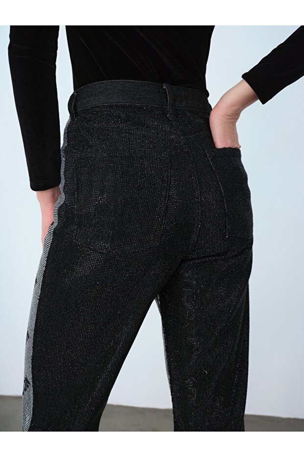 Straight Regular Fit Kadın Pantolon - 7
