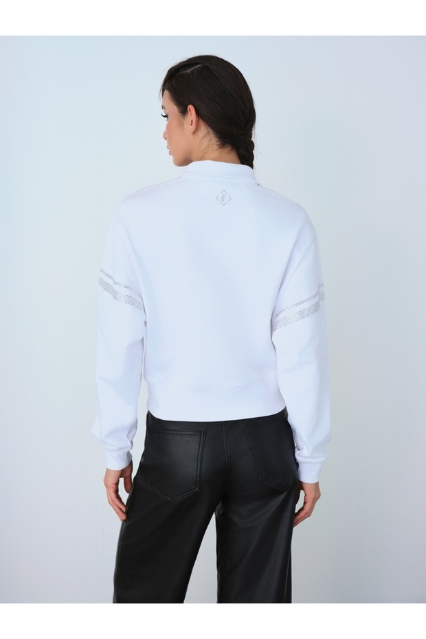 Oversize Kadın Sweatshirt - 3