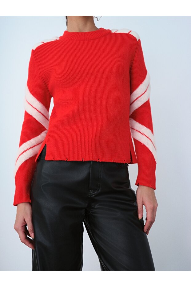 Regular Fit Kadın Kazak - 6