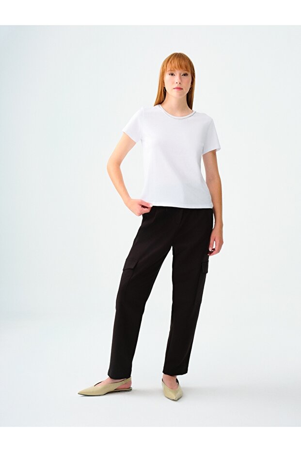 Straight Leg Women's Trousers