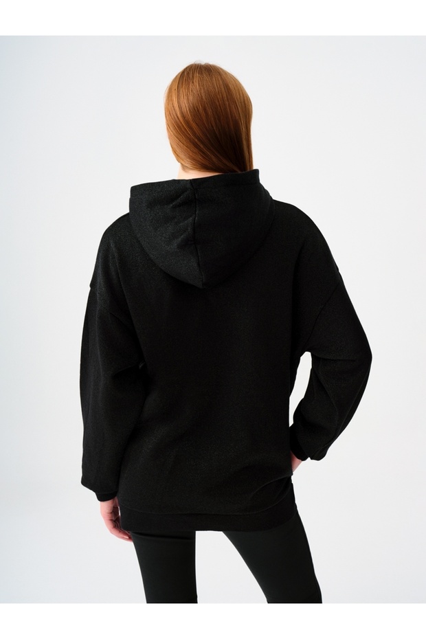 Oversize Kadın Sweatshirt - 3