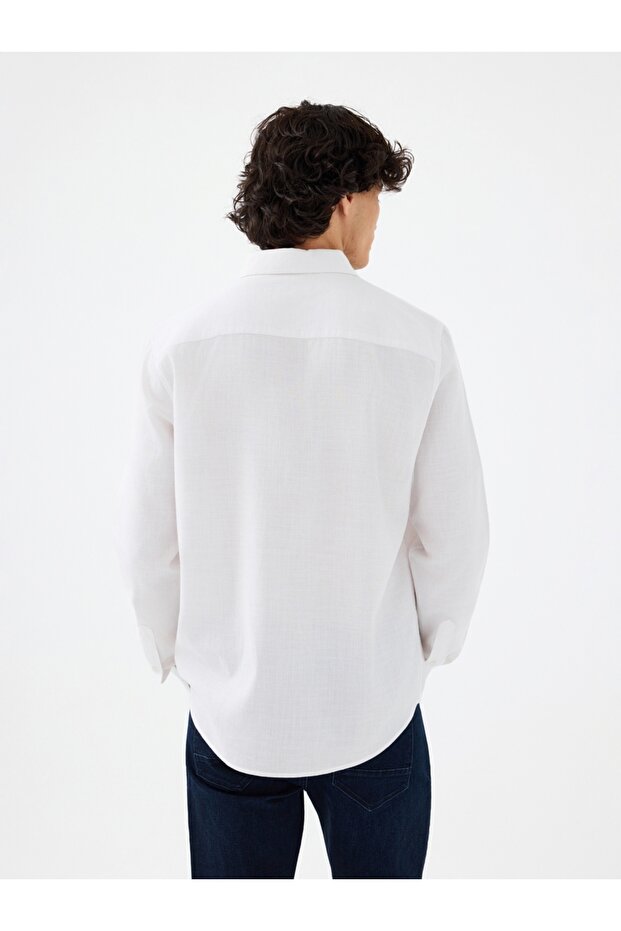 Regular Fit Erkek Gömlek U.kol - 3