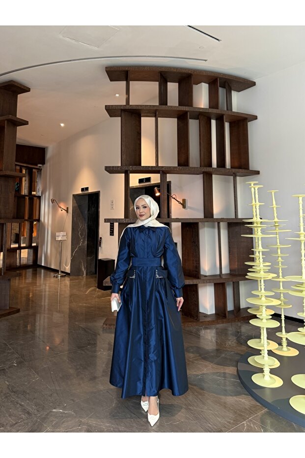 Tafta Elbise 32-2328 - 4