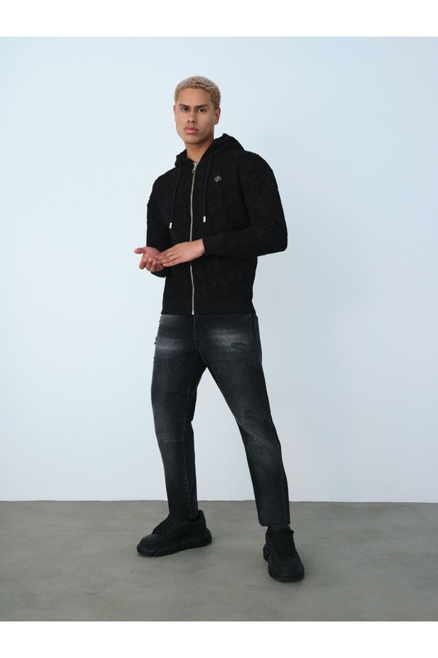 Oversize Erkek Sweatshirt - 7