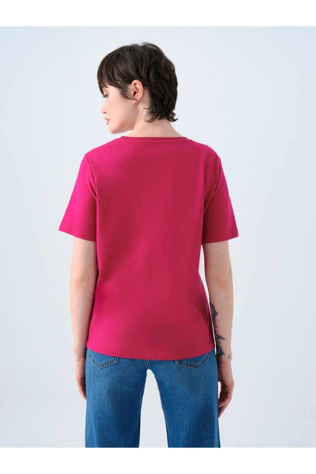 Regular Fit Kadın Tshirt K.kol - 3