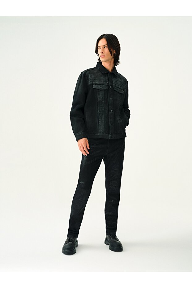 Oversize Fit Erkek Ceket - 2