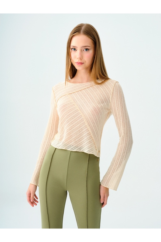 Regular Fit Kadın Tshirt U.kol - 1