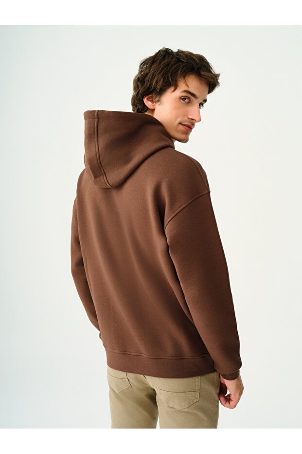 Oversize Erkek Sweatshirt - 4
