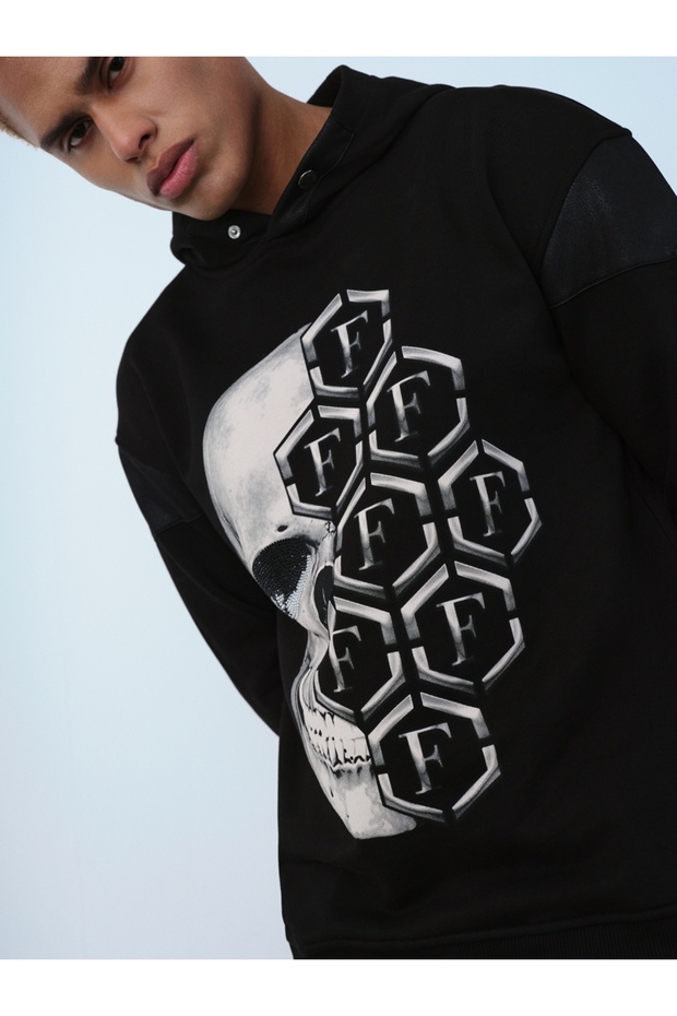 Oversize Erkek Sweatshirt - 4