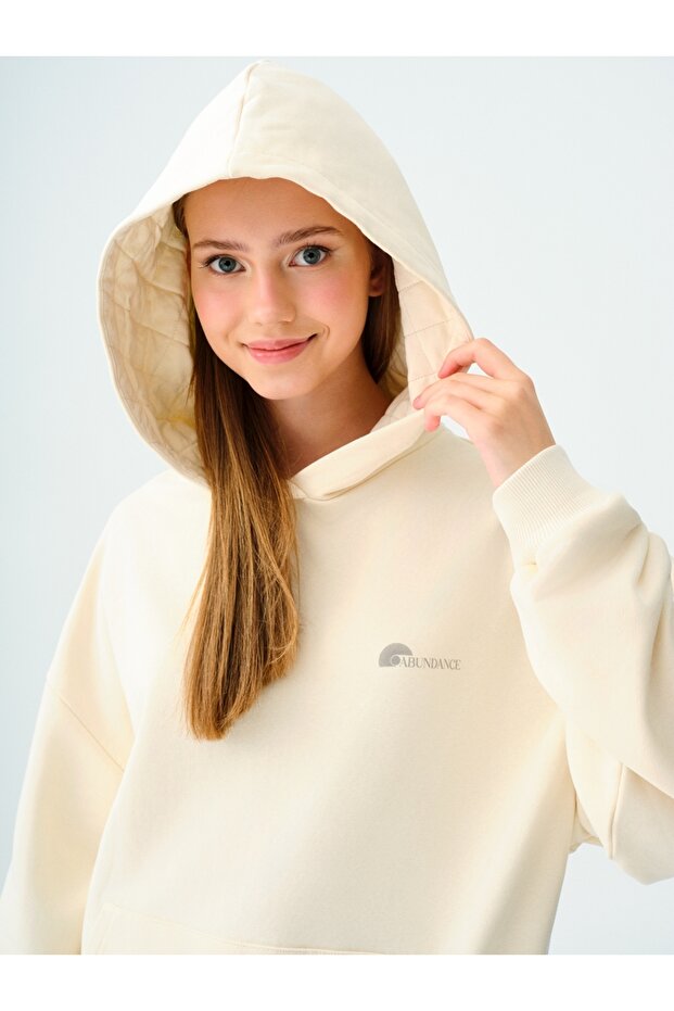 Oversize Kadın Sweatshirt - 5