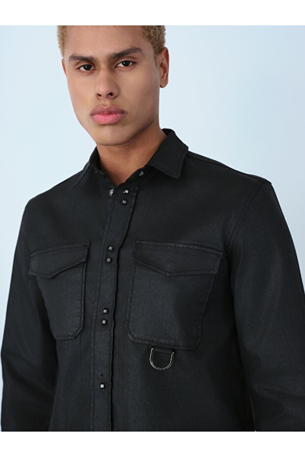 Regular Fit Erkek Gömlek U.kol - 4