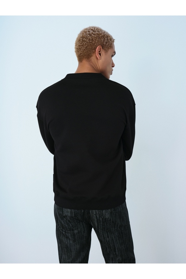 Oversize Fit Erkek Sweatshirt - 3