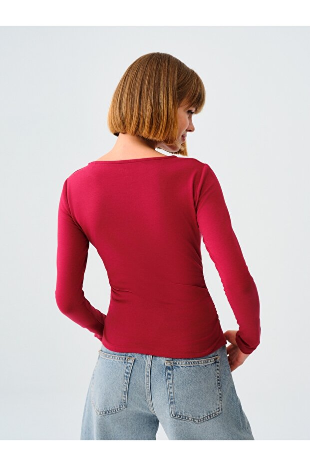 Fitted Kadın Tshirt U.kol - 3