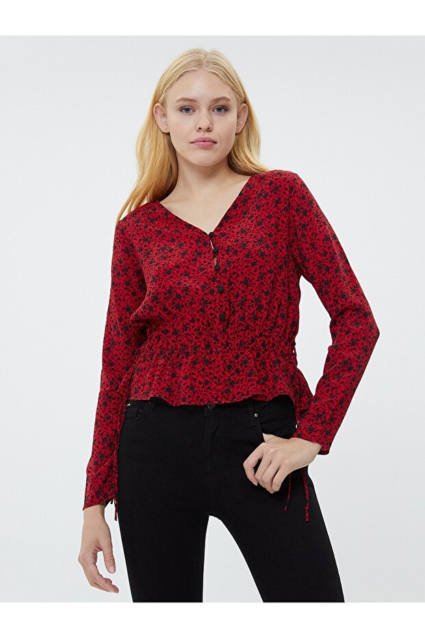 Regular Fit Kadın Bluz U.kol - 1