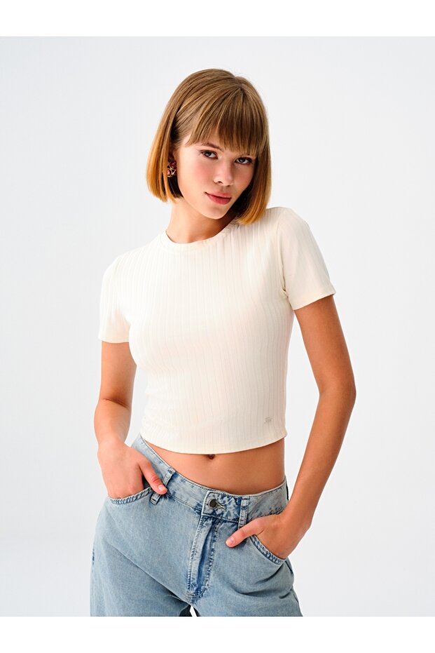 Fitted Kadın Tshirt K.kol - 1