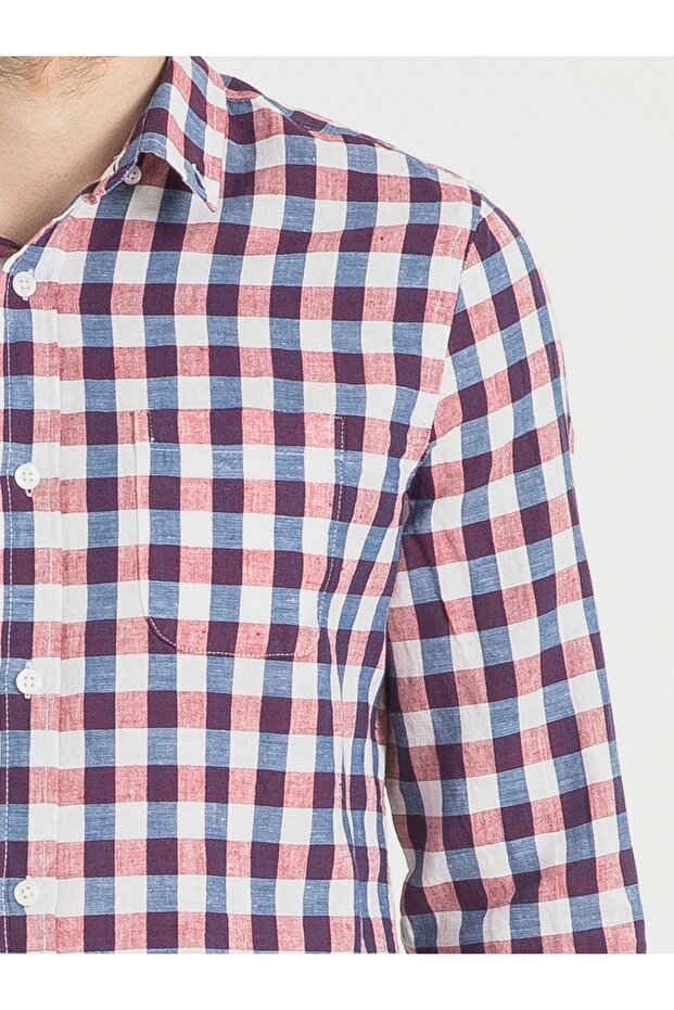 Regular Fit Erkek Gömlek U.kol - 2